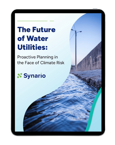 The Future of Water Utilites ebook cover tablet