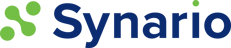 Synario logo blue